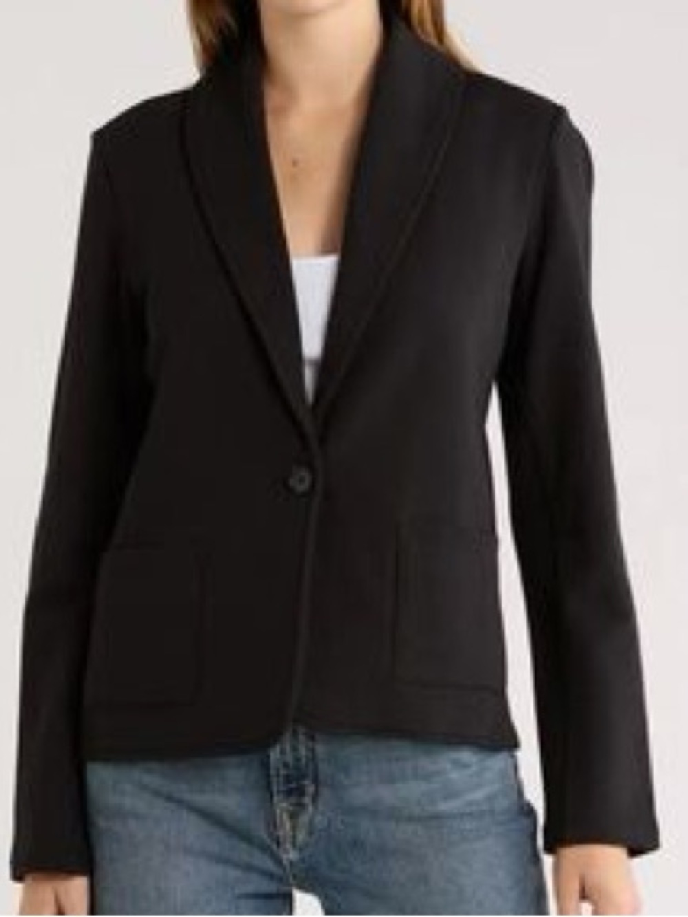 James Perse Standard French cotton blazer